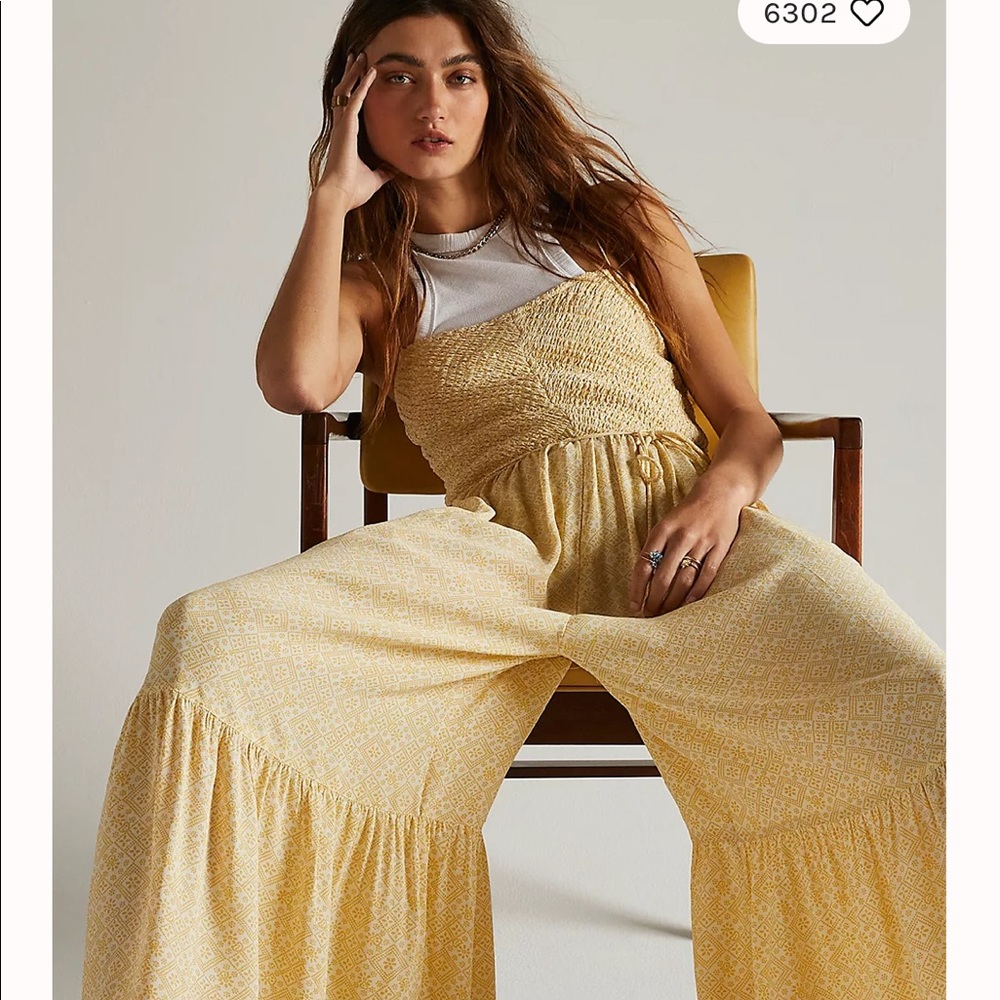 Free People Little of Your Love Jumpsuit -Large
